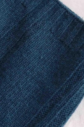 Bonnet avec tour de cou Galliano Bleu en Viscose