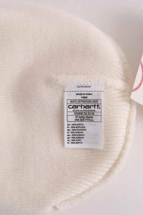 Bonnet Carhartt Ashley beanie Blanc en Synthétique