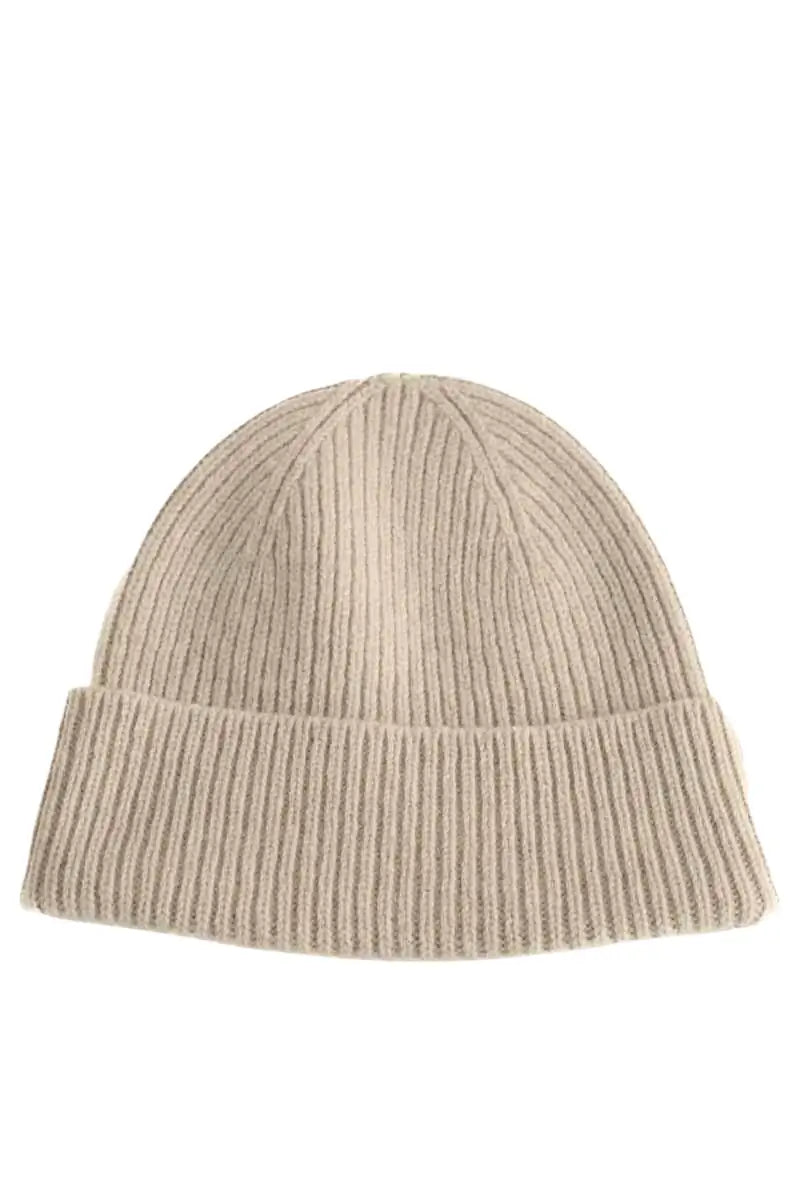Bonnet Colorful Standard Beanie Beige en Laine, taille TU - Seconde Main