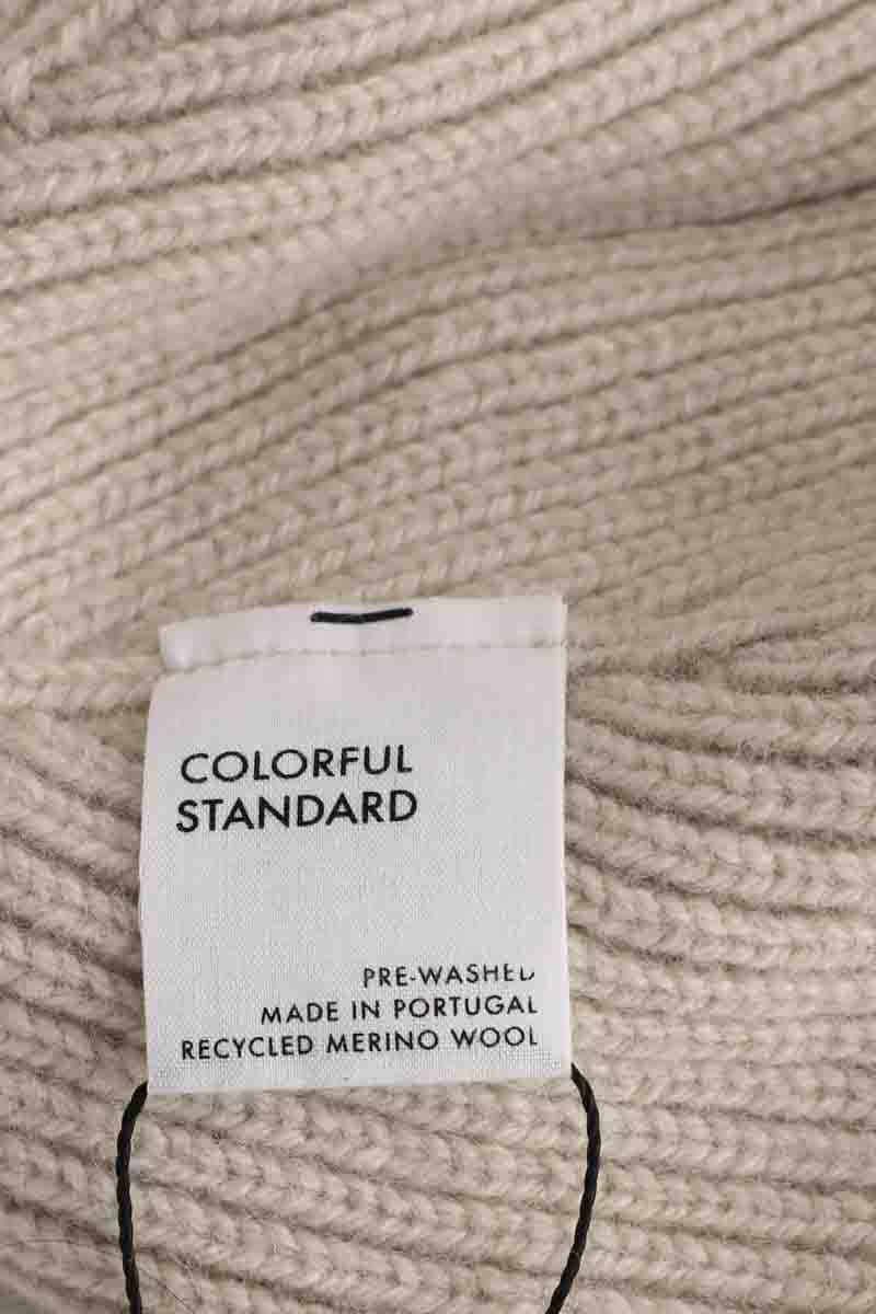 Bonnet Colorful Standard Beige en Laine