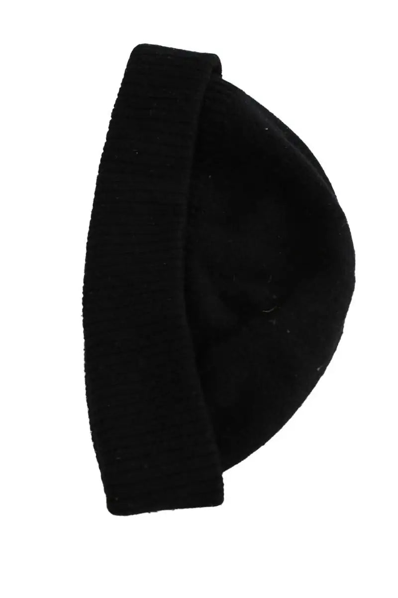 Bonnet Eric Bompard Noir en Cachemire