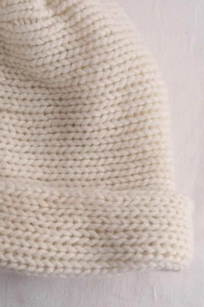 Bonnet Kujten Blanc en Cachemire