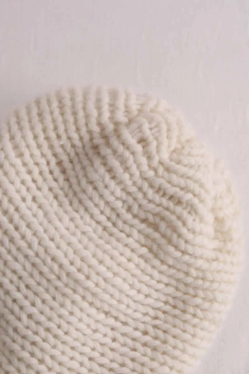Bonnet Kujten Blanc en Cachemire