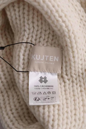 Bonnet Kujten Blanc en Cachemire