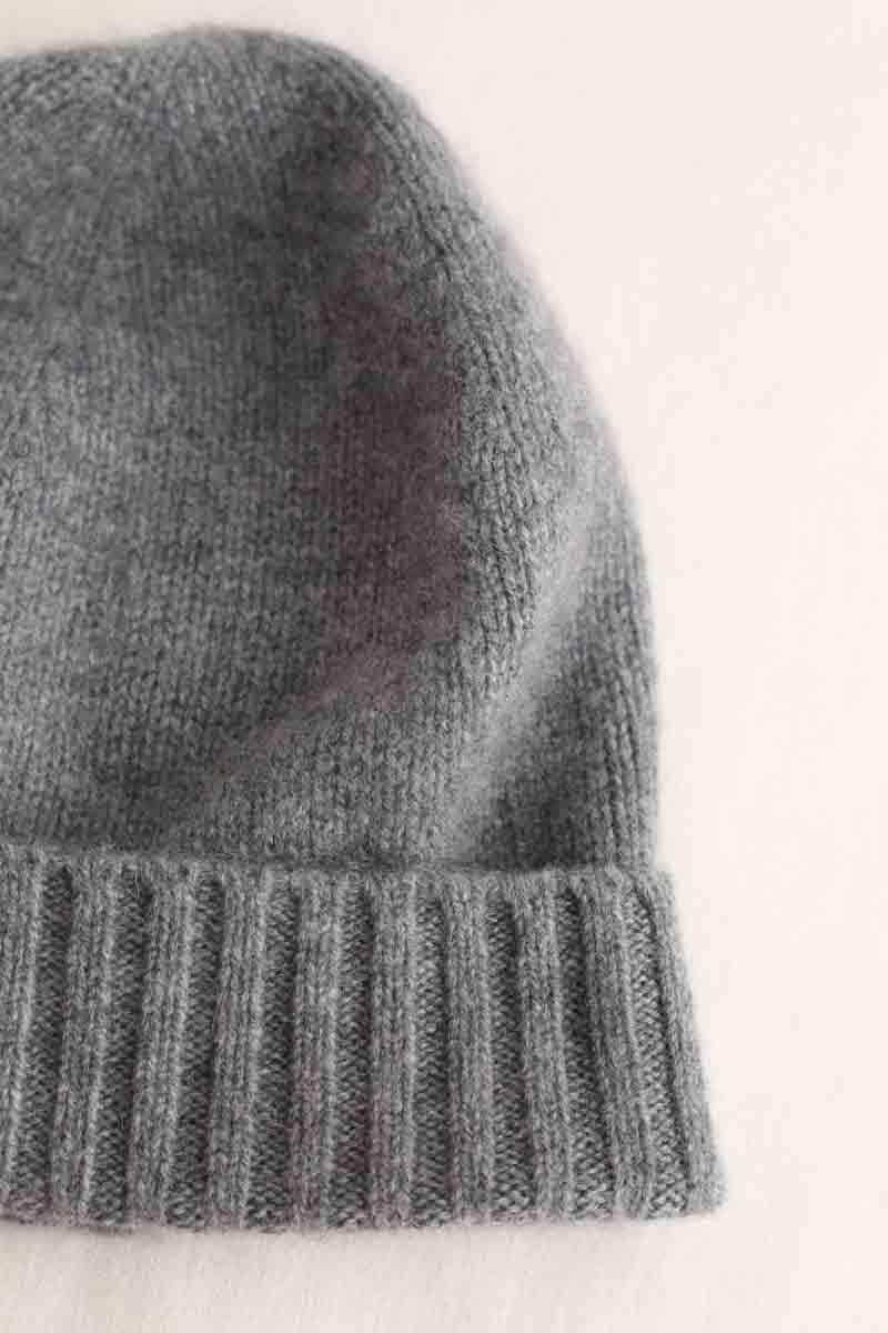 Bonnet Kujten Gris en Cachemire