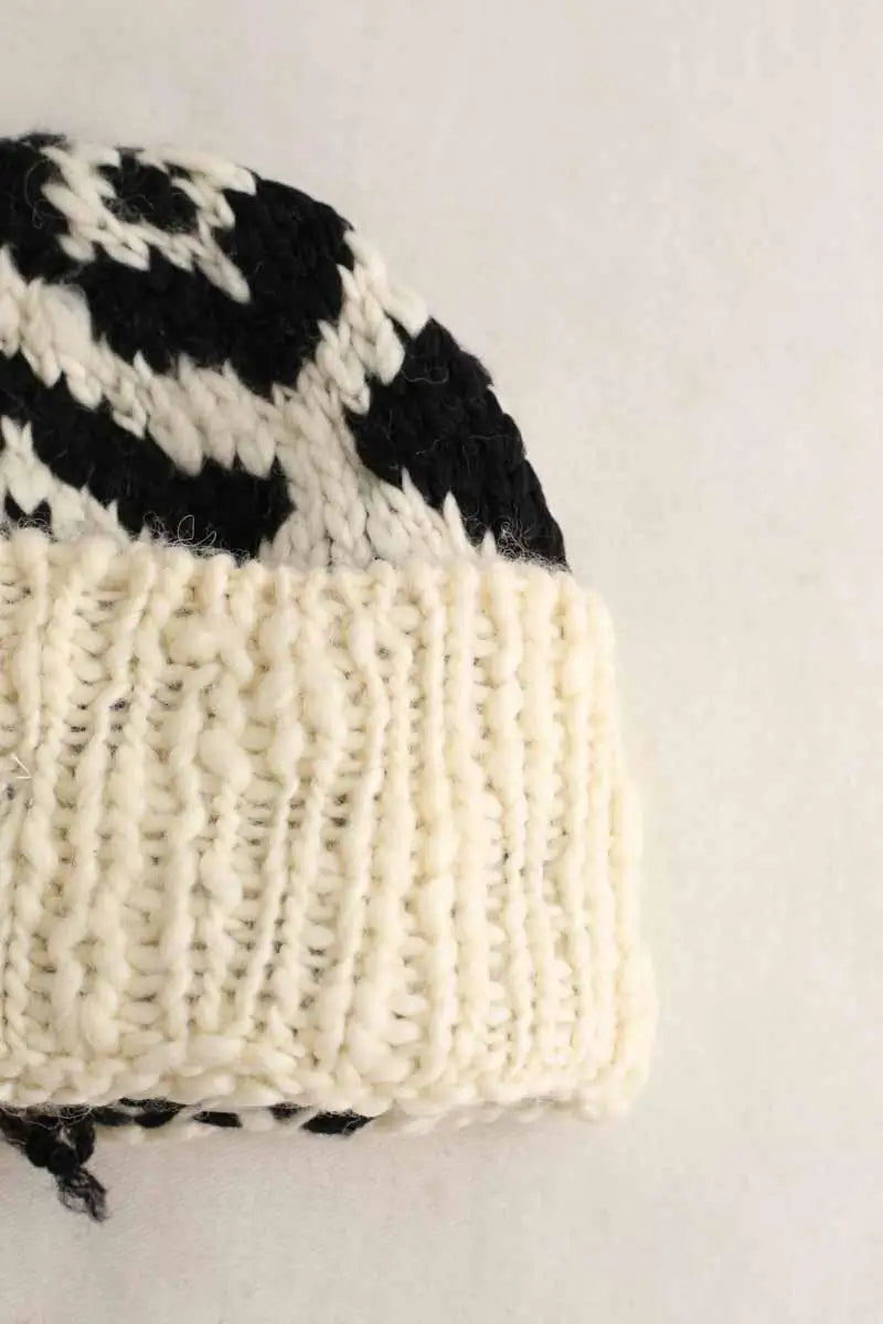 Bonnet Moncler Noir en Laine