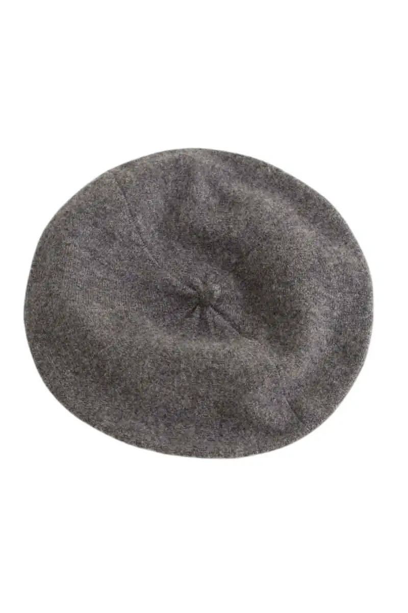 Bonnet Paule Ka Gris en Cachemire, taille M - Seconde Main