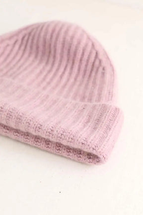 Bonnet Vince Violet en Cachemire