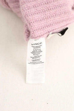 Bonnet Vince Violet en Cachemire