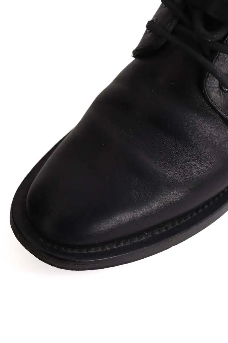 Boots à boucles Yves Saint Laurent Noir en Cuir