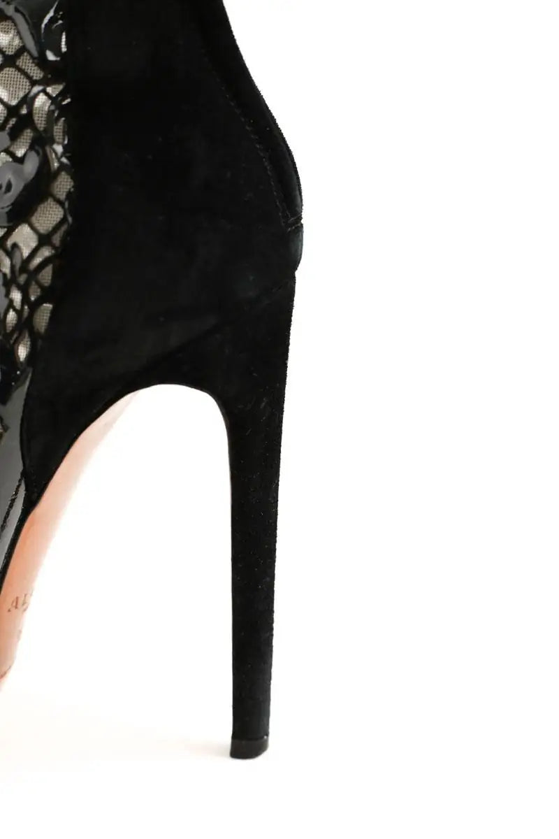 Boots à lacets Alaïa Noir en Daim