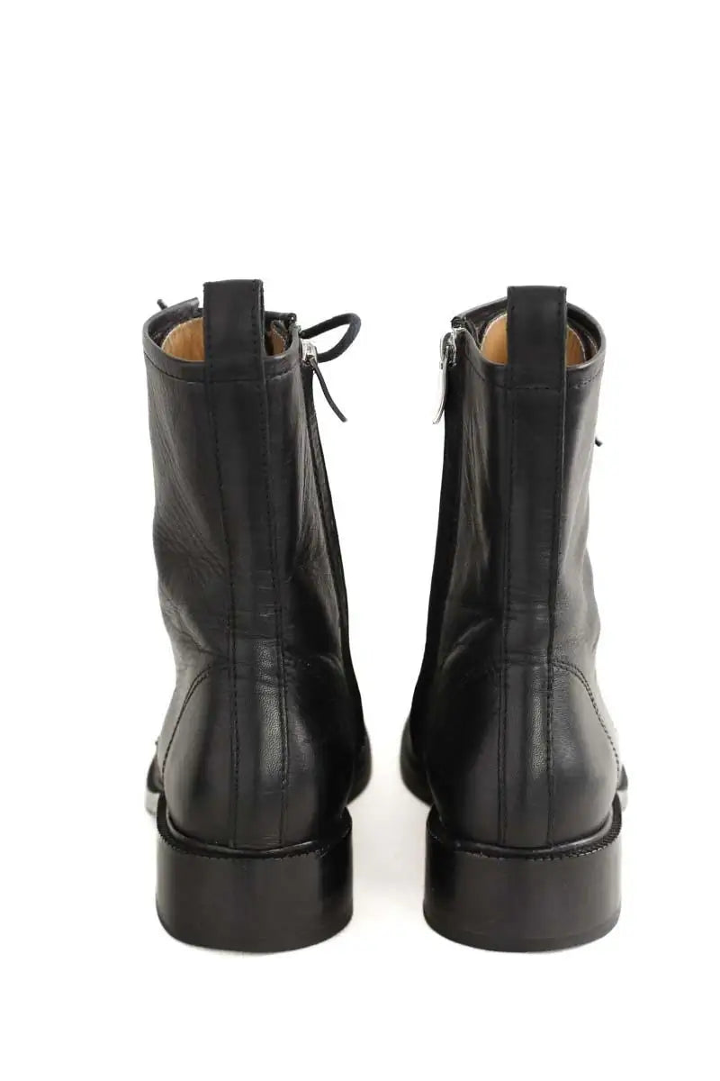 Boots à lacets Barbara Bui Noir en Cuir