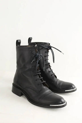 Boots à lacets Barbara Bui Noir en Cuir