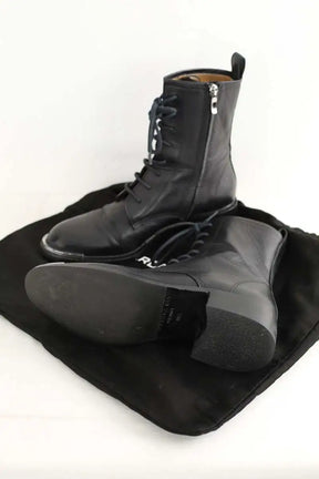 Boots à lacets Barbara Bui Noir en Cuir