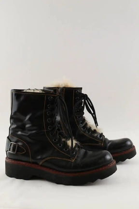 Boots à lacets Dr. Martens Noir en Cuir