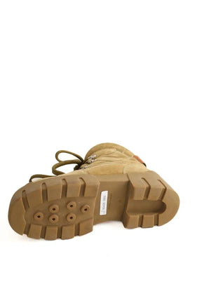 Boots à lacets Isabel Marant Kaki en Daim
