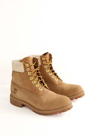 Boots à lacets Timberland Premium waterproof boots Camel en Cuir