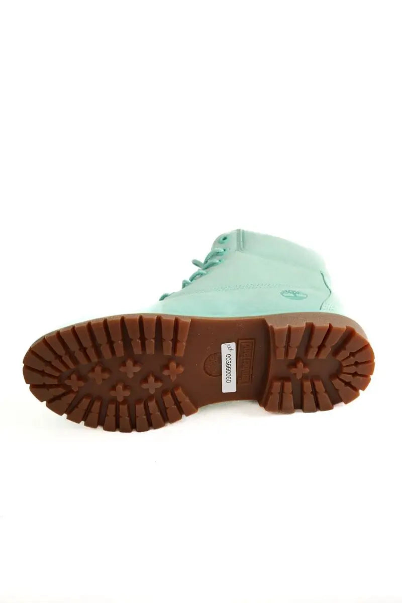Boots à lacets Timberland Vert en Cuir