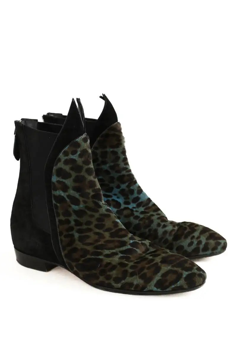 Boots Alaïa Noir en Cuir