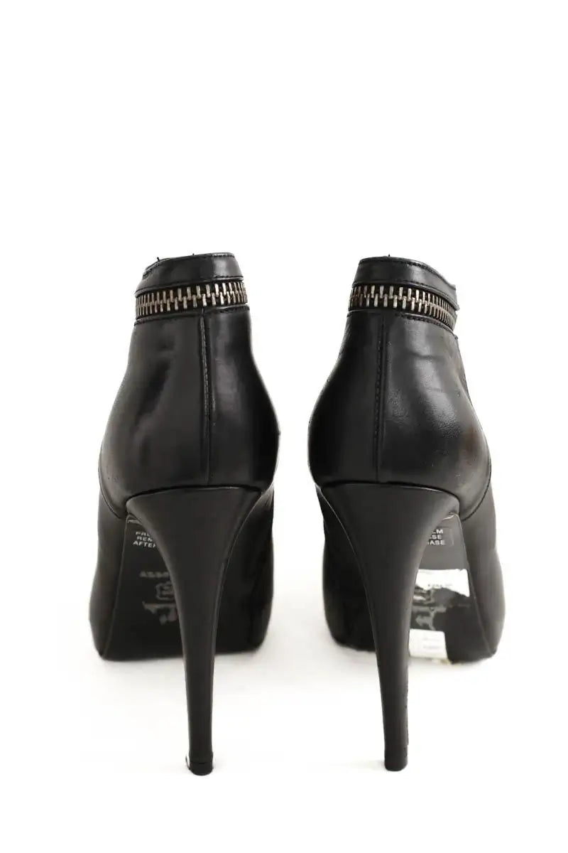 Boots All Saints Noir en Cuir
