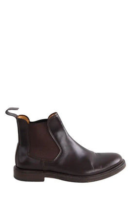 Boots APC Marron en Cuir, taille 39 - Seconde Main