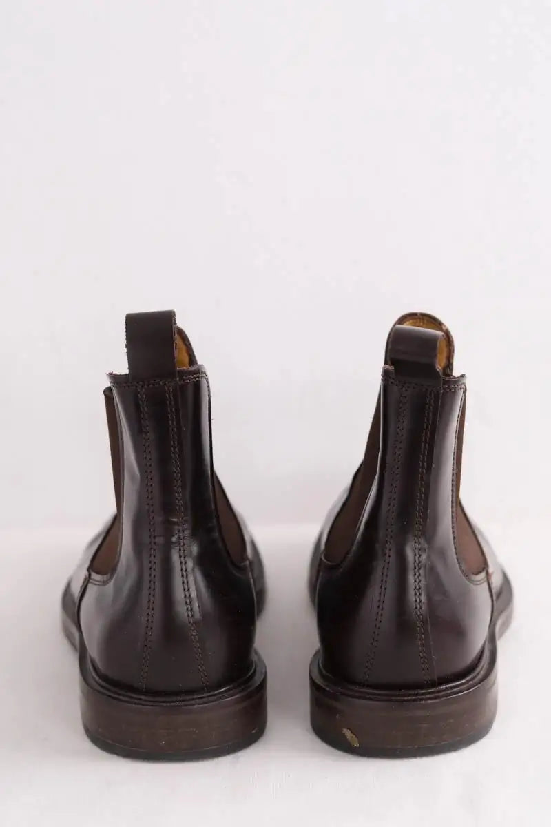 Boots APC Marron en Cuir