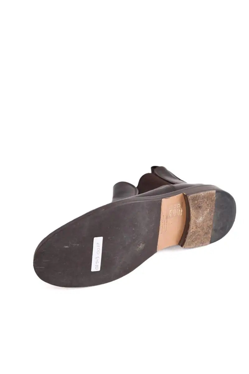 Boots APC Marron en Cuir