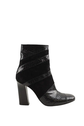 Boots Barbara Bui Noir en Cuir, taille 39 - Seconde Main