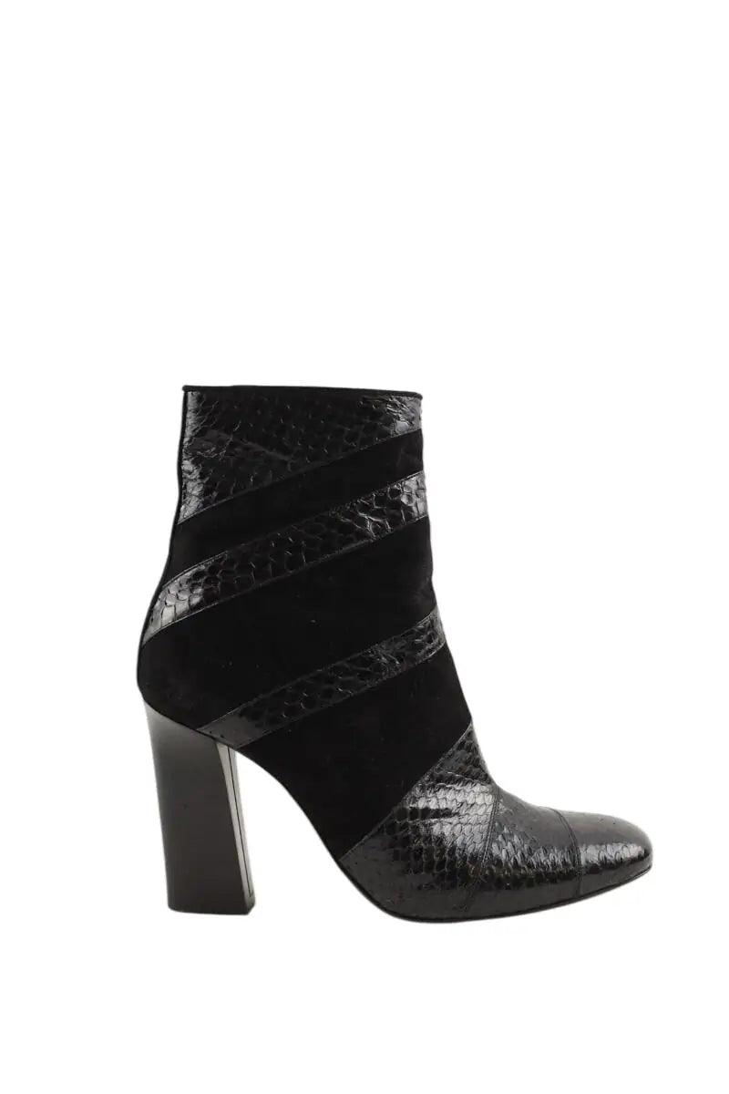Boots Barbara Bui Noir en Cuir, taille 39 - Seconde Main