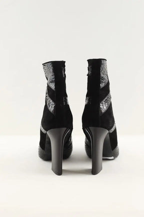 Boots Barbara Bui Noir en Cuir