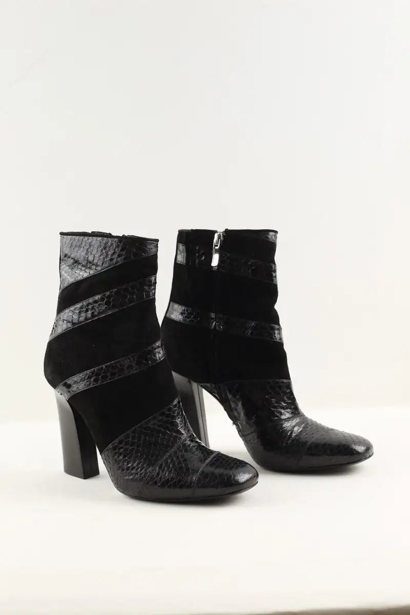 Boots Barbara Bui Noir en Cuir