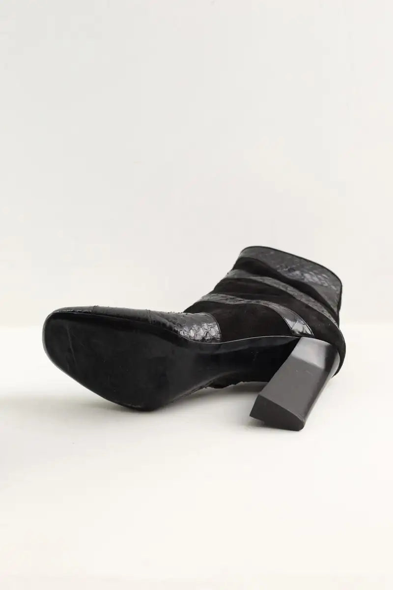 Boots Barbara Bui Noir en Cuir