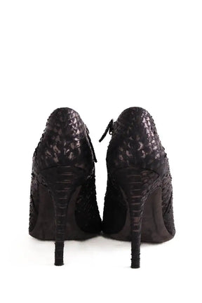 Boots Barbara Bui Noir en Cuirs exotiques