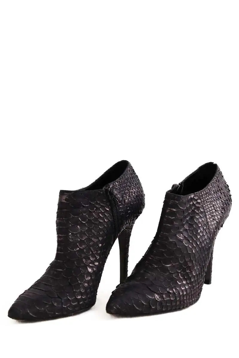 Boots Barbara Bui Noir en Cuirs exotiques