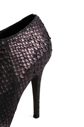Boots Barbara Bui Noir en Cuirs exotiques