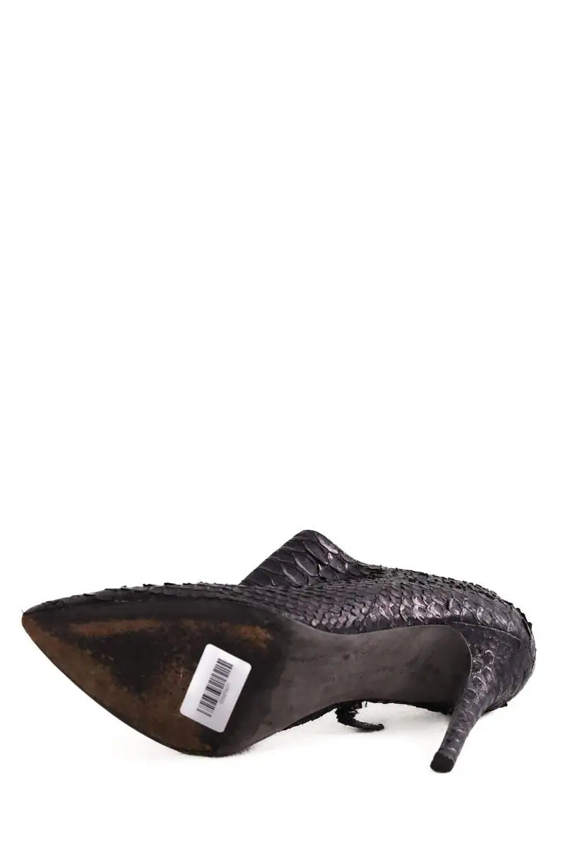 Boots Barbara Bui Noir en Cuirs exotiques