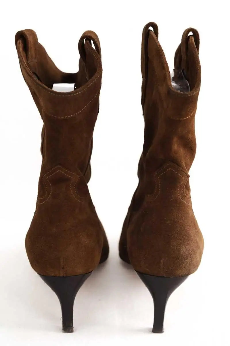 Boots Ba&Sh Camel en Daim
