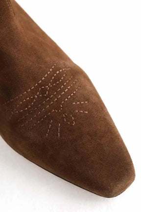 Boots Ba&Sh Camel en Daim