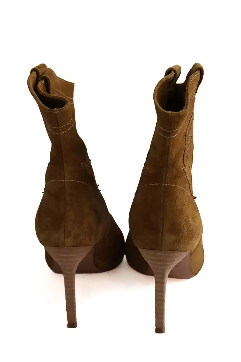 Boots Ba&Sh Camel en Daim