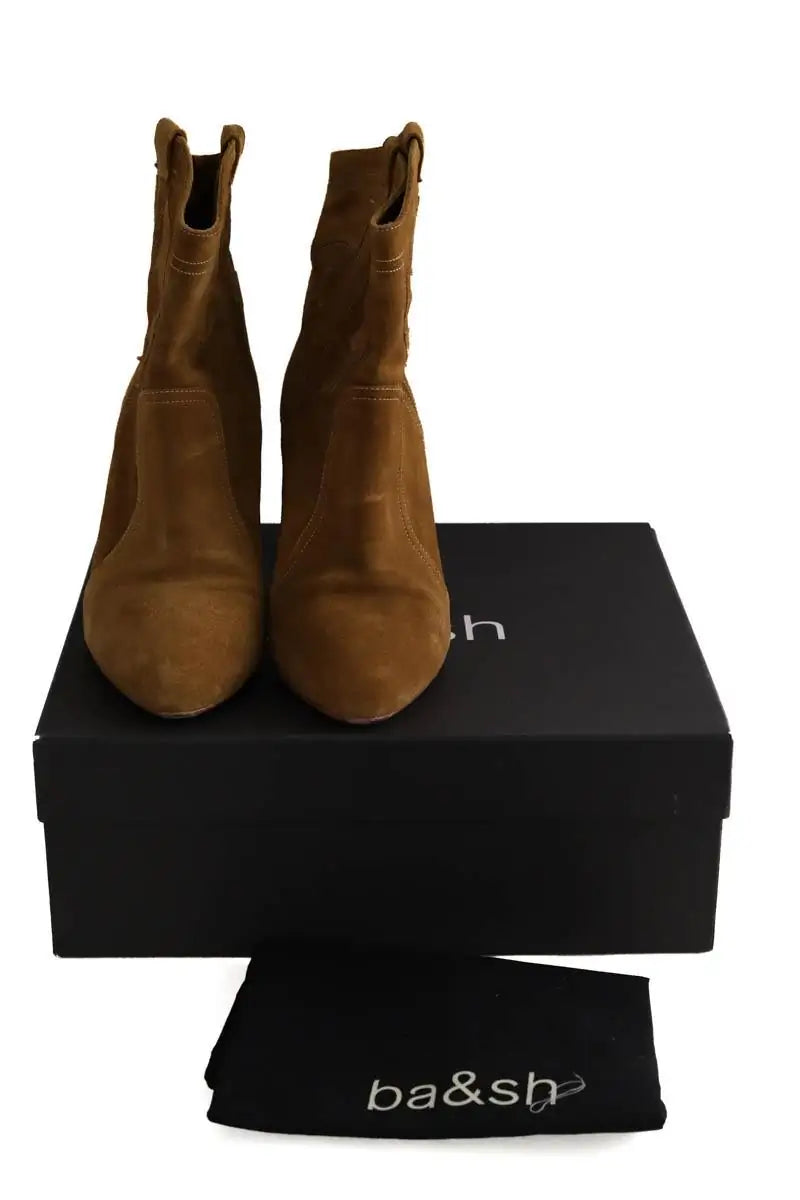 Boots Ba&Sh Camel en Daim