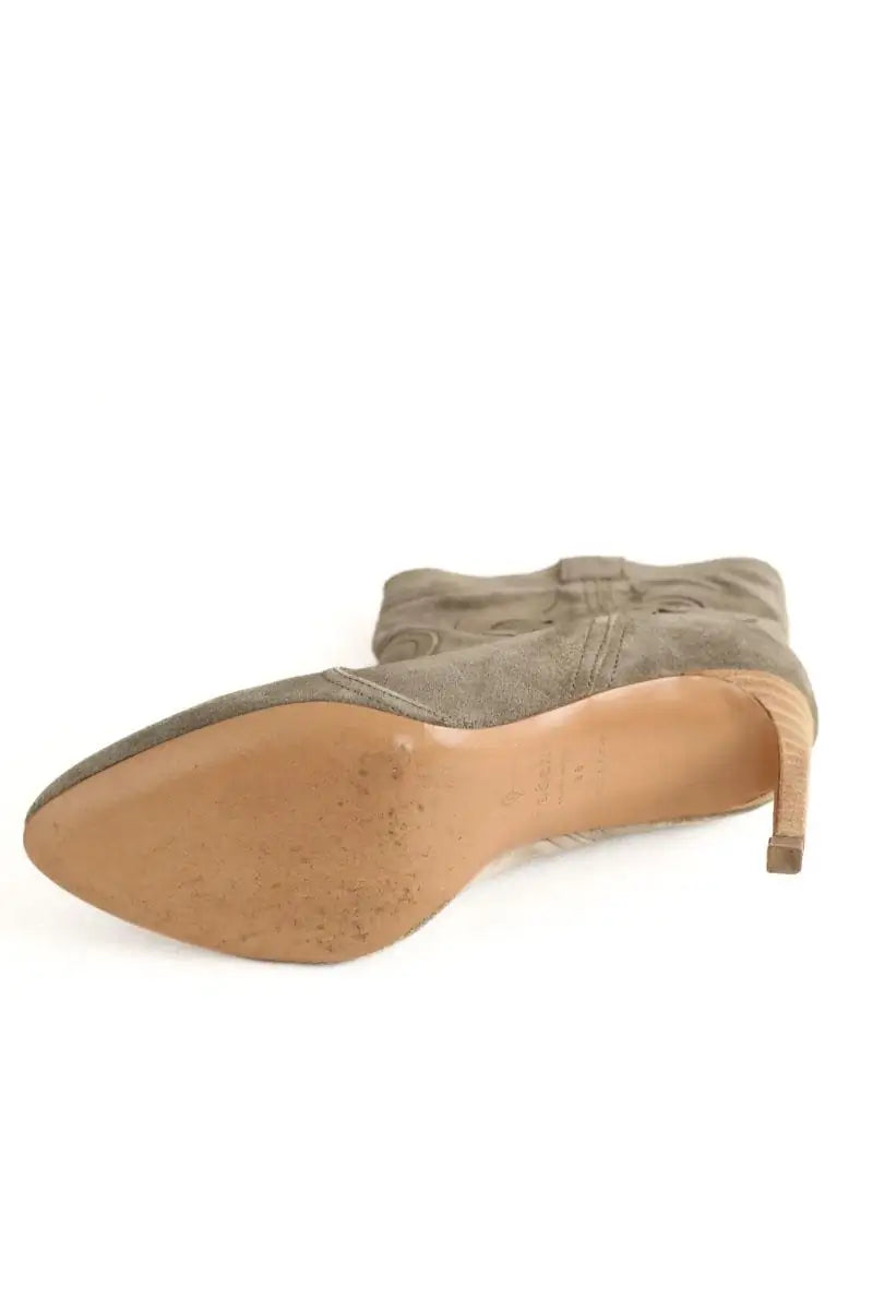 Boots Ba&Sh Gris en Daim