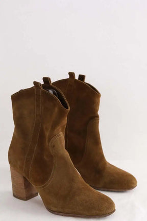 Boots Ba&Sh Kaki en Daim