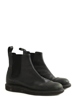 Boots Bottega Veneta Chelsea Ben Noir en Cuir