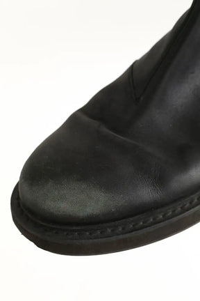 Boots Bottega Veneta Chelsea Ben Noir en Cuir