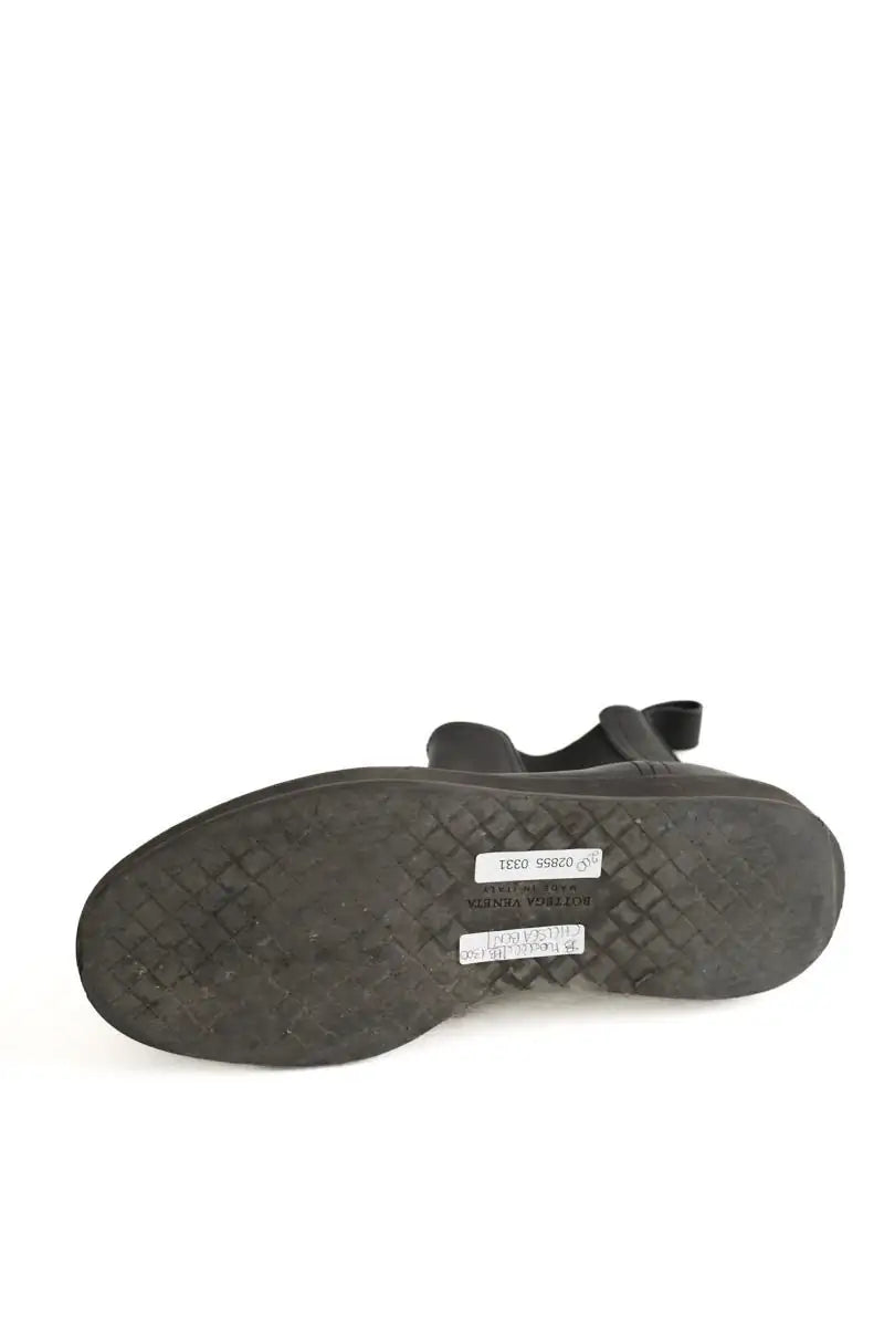 Boots Bottega Veneta Chelsea Ben Noir en Cuir