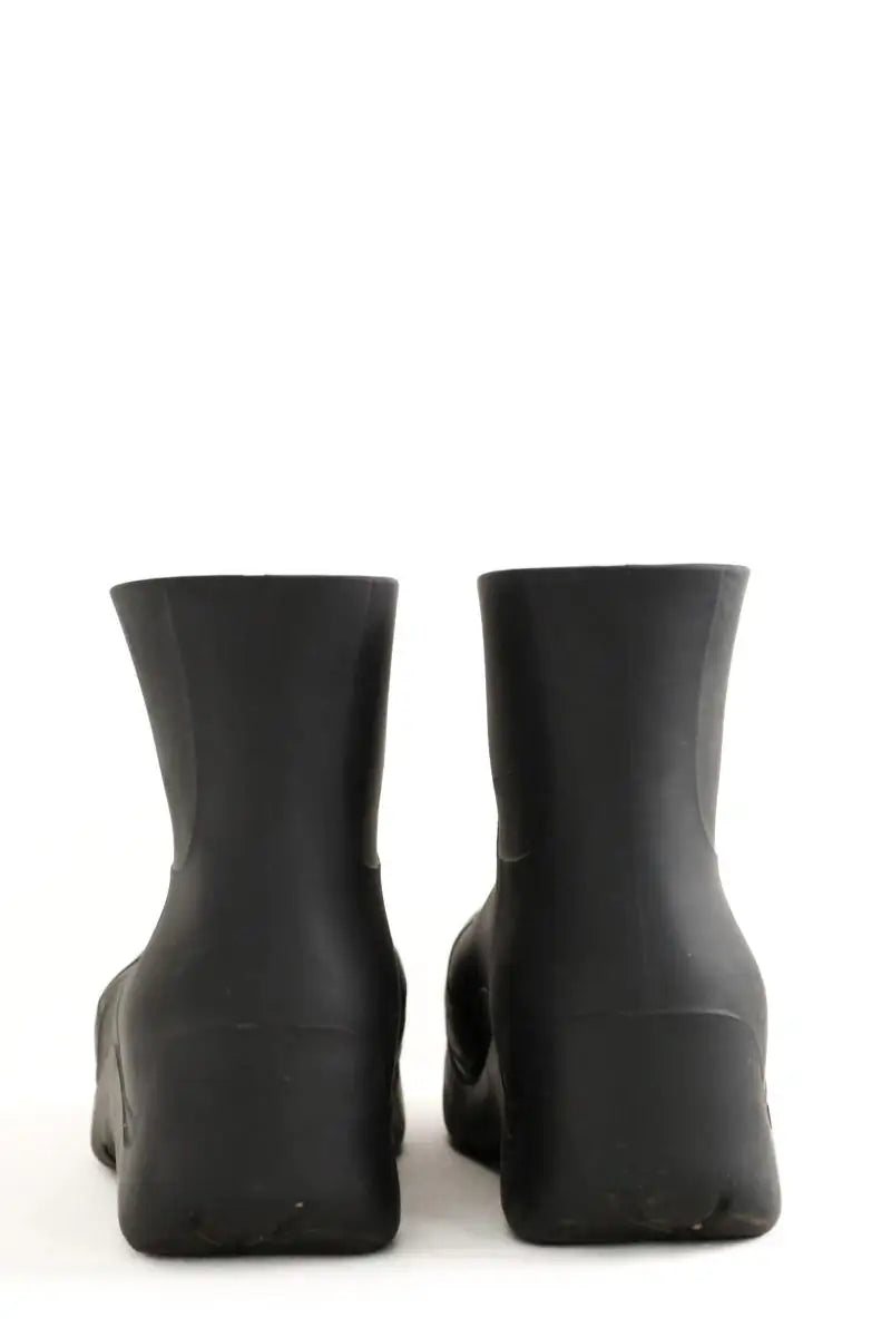 Boots Bottega Veneta Noir en Tissu