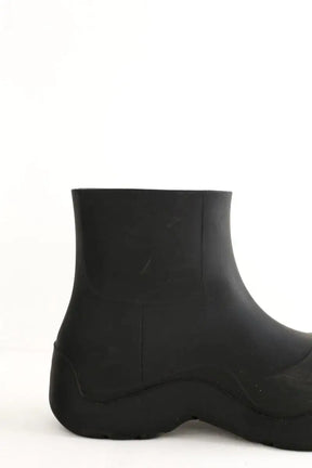Boots Bottega Veneta Noir en Tissu