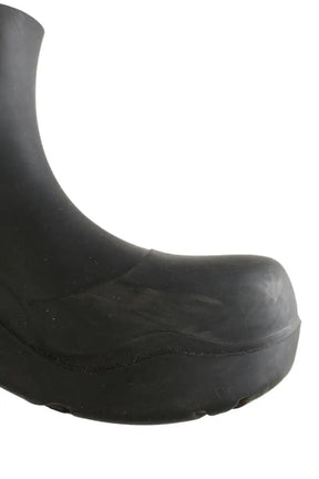 Boots Bottega Veneta Noir en Tissu