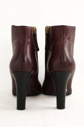 Boots Bruno Premi Bordeaux en Cuir