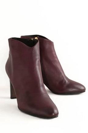 Boots Bruno Premi Bordeaux en Cuir